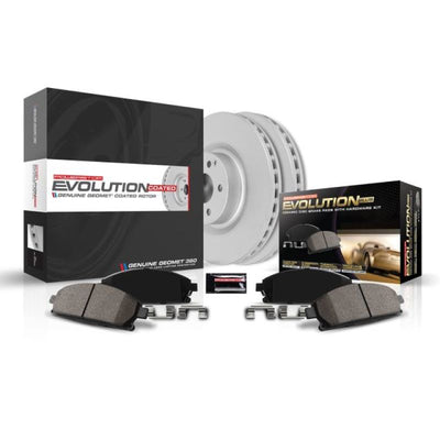 Power Stop 17-18 Buick Envision Front & Rear Z17 Coated Brake Kit