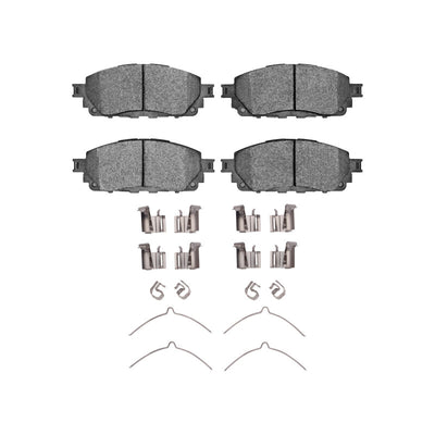 DFC 16-25 Toyota Hilux (Mexico) Front 3000 Ceramic Brake Pads and Hardware Kit