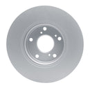 R1 16-21 Honda Civic Front Carbon Coated Brake Rotor Set w/Optimum OE Pads and Hardware
