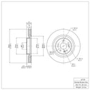 DFC GeoSPEC Coated Rotors - Plain