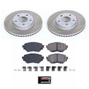 Power Stop 17-18 Mazda 3 Front and Rear Semi-Coated Rotor Kit