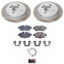 Power Stop 07-10 Mini Cooper Front and Rear Semi-Coated Rotor Kit