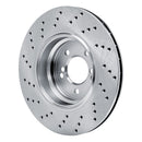 DFC 08-13 BMW M3 Right Rear Drilled Brake Rotor