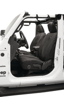 Bestop 20-23 Jeep Gladiator / 18-2023 Wrangler JL 4-Door Front Seat Covers (Black Diamond)