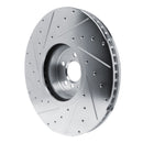 R1 17-25 BMW 840i Gran Coupe Front Drilled & Slotted Silver Brake Rotor Set