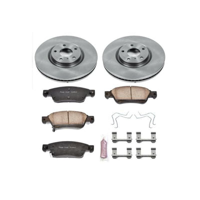 Power Stop 14-15 Infiniti Q60 Front and Rear Autospecialty Kit w/Calipers