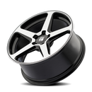 Touren 3296 TF96 20x9 / 5x112 BP / 35mm Offset / 66.6mm Hub Gloss Black Machined Wheel