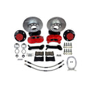 Baer Brakes 70 Ford Fairlane 11in SS4 Alum Hub Front SDZ Brake Kit - Hugger Orange