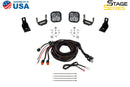 Diode Dynamics 2022+ Ford Maverick, C2 Sport Stage Series Ditch Light Kit Yellow Combo