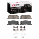 DFC 91-97 Toyota Previa Rear 5000 Advanced Ceramic Brake Pads and Hardware Kit
