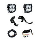 Baja Designs 15-20 Ford F-150 / 17-20 Ford Raptor Squadron Pro 2.0 A-Pillar Kit (Spot) - Clear