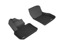 3D MAXpider 2017-2019 Mini Countryman Kagu 1st & 2nd Row Floormats - Black
