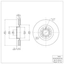 DFC GeoSPEC Coated Rotors - Plain