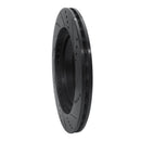R1 14-21 Mercedes-Benz Maybach S560 Rear Left Drilled & Slotted Black Brake Rotor