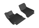 3D MAXpider 2018-2020 Mercedes-Benz E-Class Coupe C238 Kagu 1st & 2nd Row Floormats - Black