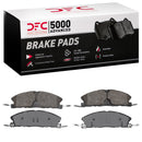 DFC 13-19 Ford Police Interceptor Sedan Front 5000 Advanced Semi Metallic Brake Pads