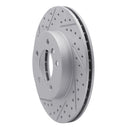 R1 99-08 BMW Z4 Front Left Drilled & Slotted Geo-Carbon Rotor