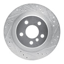 R1 16-24 BMW 228i xDrive Gran Coupe Front & Rear Drilled & Slotted Silver Brake Rotor Set