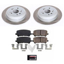 Power Stop 14-16 Acura MDX Front and Rear Semi-Coated Rotor Kit