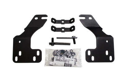 Go Rhino 14-15 Chevy Silverado 1500 (Excl. Drvr Alrt Pkg) RC4 & RC3 LR Brackets - Tex. Blk