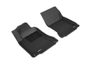 3D MAXpider 20152019 Mercedes-Benz CLA-Class/GLA-Class Kagu 1st & 2nd Row Floormats - Black