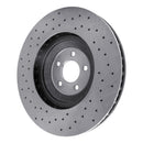 DFC 16-18 Ford Mustang Right Front Drilled Brake Rotor