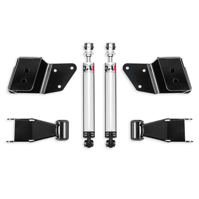 QA1 99-06 Chevrolet Silverado 1500 2WD Short Bed Double Adjustable 2-4in Rear Drop Kit