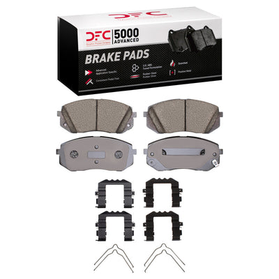 DFC 16-20 Hyundai Sonata Front 5000 Advanced Ceramic Brake Pads and Hardware Kit
