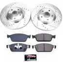 Power Stop 17-19 Lincoln MKC Front and Rear Z23 Evolution Kit w/Calipers