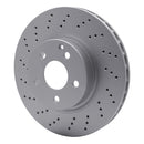 DFC 05-06 Mercedes-Benz SL500 Front Drilled GeoSPEC Coated Rotor