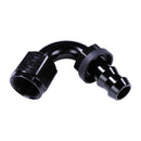 Russell 8AN Twist-Lok 120 Degree Hose End - Black