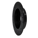 R1 91-06 Nissan NX Rear Right Drilled & Slotted Black Brake Rotor