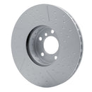 DFC 12-21 BMW 330i Front Hi-Carbon Alloy Geomet Coated Rotor - Dimpled and Slotted