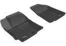 3D MAXpider 2014-2017 Kia Rio/Rio5 Kagu 1st & 2nd Row Floormats - Black