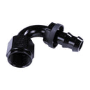 Russell 8AN Twist-Lok 120 Degree Hose End - Black