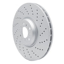 DFC 15-19 BMW X6 Right Front Drilled GeoSPEC Coated Rotor