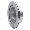 R1 03-06 Kia SORENTO Rear Right Drilled & Slotted Silver Brake Rotor