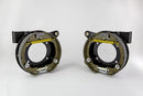 Wilwood Chevrolet C10 2.44 Rear Disc/Drum Bracket Kit (Less Caliper Brackets) - Pair