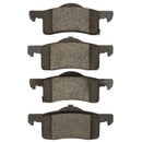 DFC 02-06 Ford Expedition Rear 5000 Advanced Semi Metallic Brake Pads