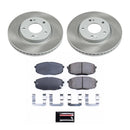Power Stop 09-12 Hyundai Elantra Front and Rear Semi-Coated Rotor Kit