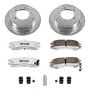 Power Stop 95-00 Chrysler Sebring Front & Rear Z26 Street Warrior Brake Kit