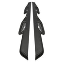 Westin 07-21 Toyota Tundra CrewMax Outlaw Drop Nerf Step Bars - Textured Black
