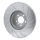 R1 13-20 BMW 340i Front & Rear Drilled & Slotted Silver Brake Rotor Set