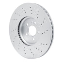 DFC 20-22 Mercedes-Benz A35 AMG Front Drilled Hi-Carbon Alloy Geomet Coated Rotor