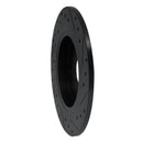 R1 02-04 Ford Focus Rear Left Drilled & Slotted Black Brake Rotor