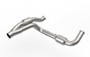 Kooks 07-18 Jeep Wrangler HEMI Swap 2.5in Stainless Steel GREEN Catted Y-Pipe