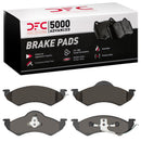 DFC 98-99 Dodge Durango Front 5000 Advanced Semi Metallic Brake Pads