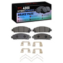DFC 09-15 Toyota Venza Front Geospec Rotors w/4000 HybriDynamic Brake Pads w/Hardware