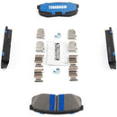 Timbren 08-21 Lexus LX570/Toyota Land Cruiser BES Severe Duty Semi-Metallic Brake Pads - Rear