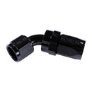 Russell 8AN ProClassic 60 Degree Hose End - Black